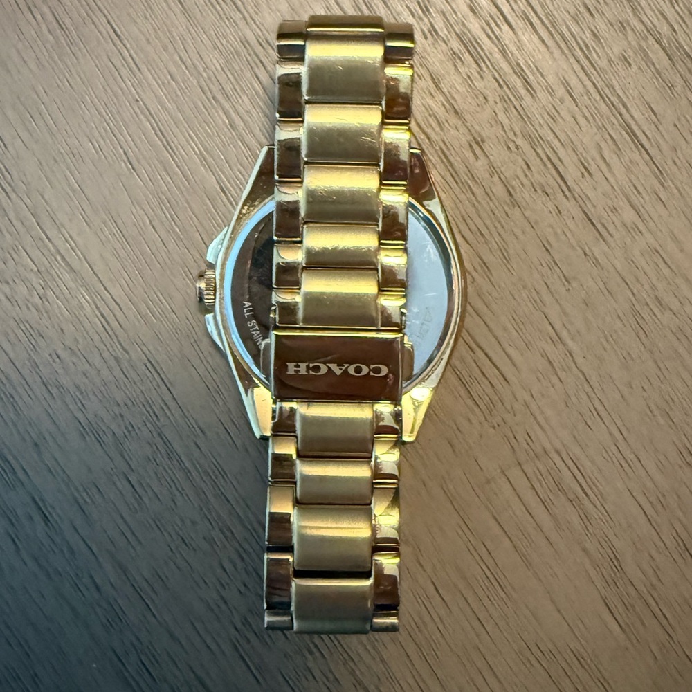Coach Gold Watch - Picture 3 of 6